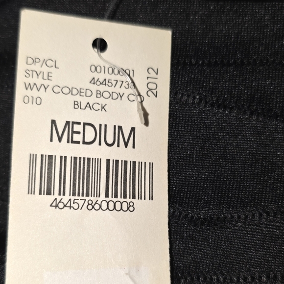 Wet Seal Black Textured Bodycon Dress – Size M - Picture 10 of 12